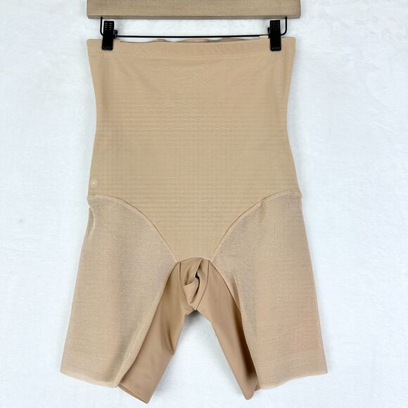 Honeylove Sculptwear SuperPower Short Size Medium Compression Breathable Tan - Picture 1 of 5